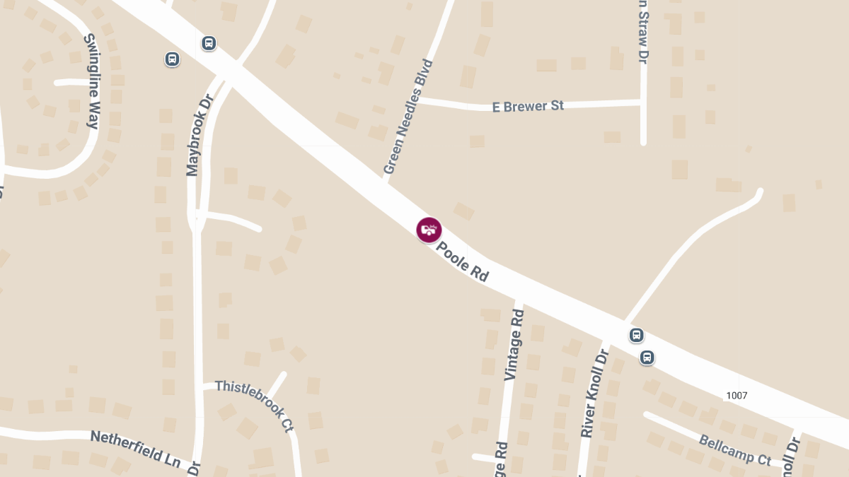 Crash on Poole Rd Results in Injuries