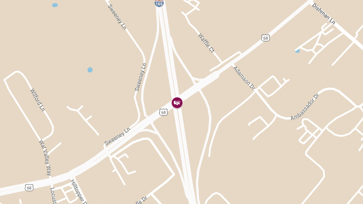 Crash on Russellville Rd at I-165 Causes Injuries