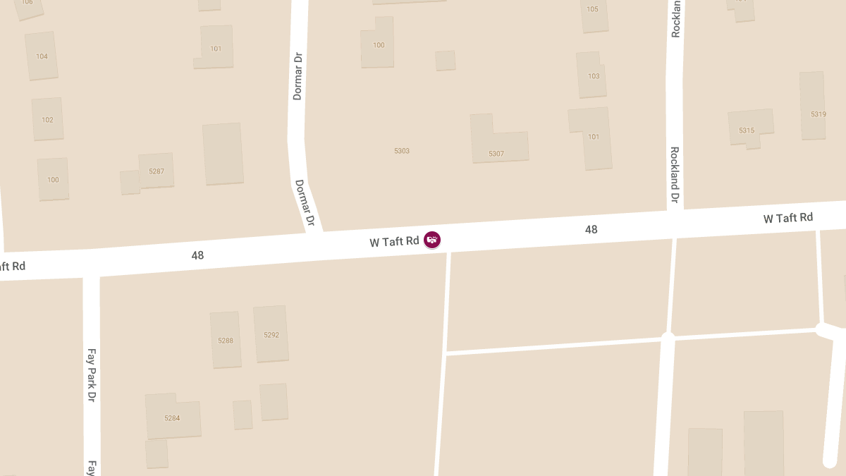 Crash on Taft Rd Between Hazelhurst Ave & Brewerton Rd