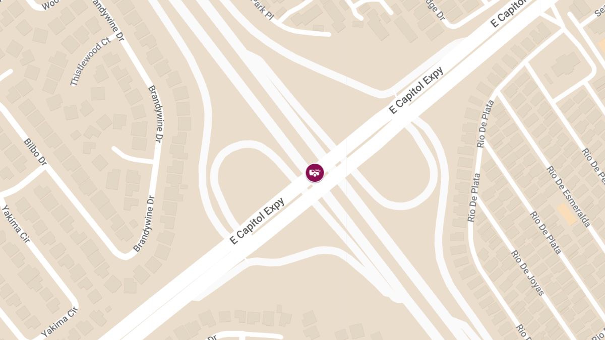Crash on US-101 SB at E Capitol Expy Results in Injuries