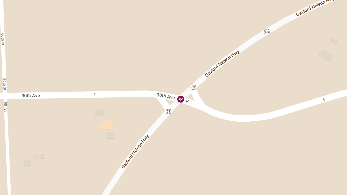 Crash on US 63 at County F Blocks All Lanes