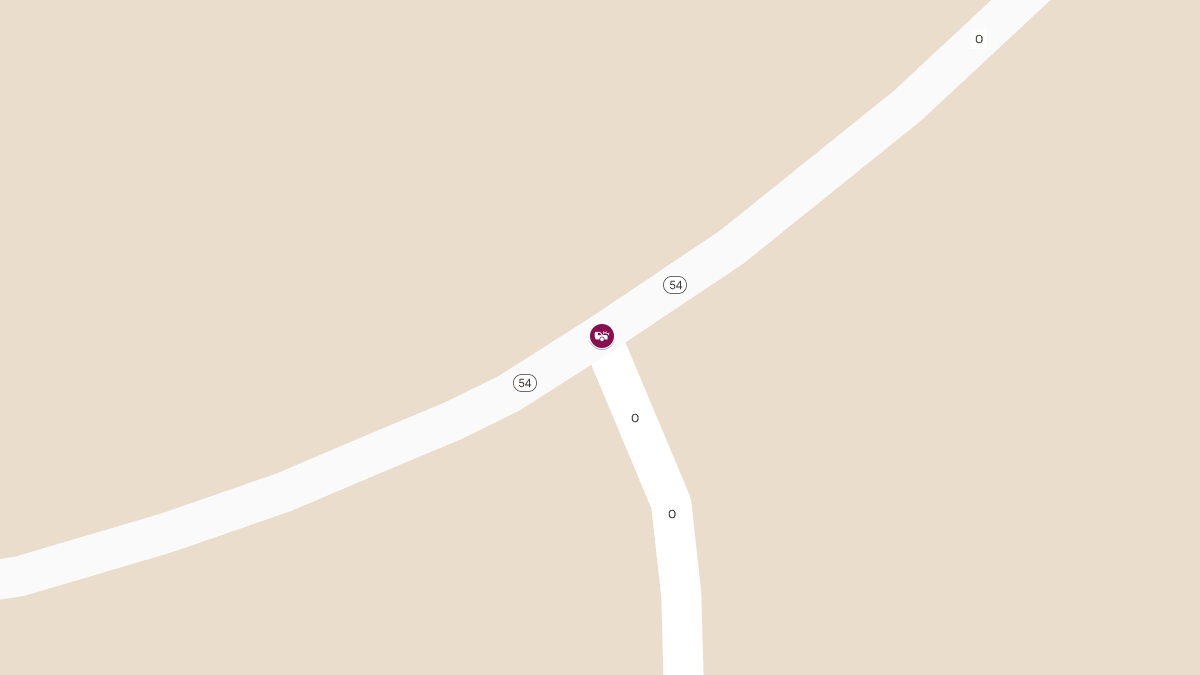 Crash on WIS 54 at County O Causes Road Blockage