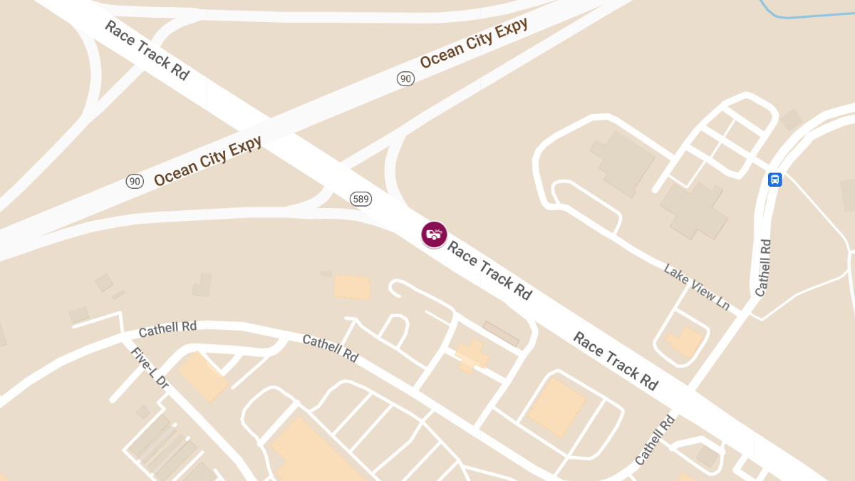 Crash with Entrapment on Racetrack Rd