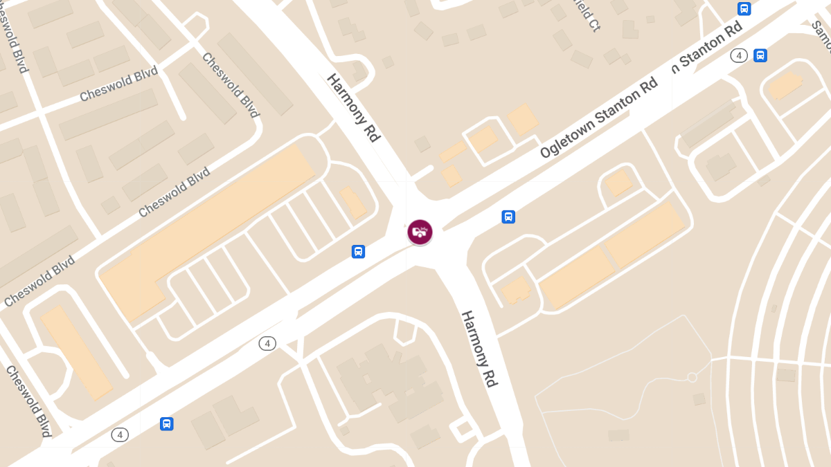 Crash with Injuries Blocks Right Ln on Rte 4 EB at Harmony Rd