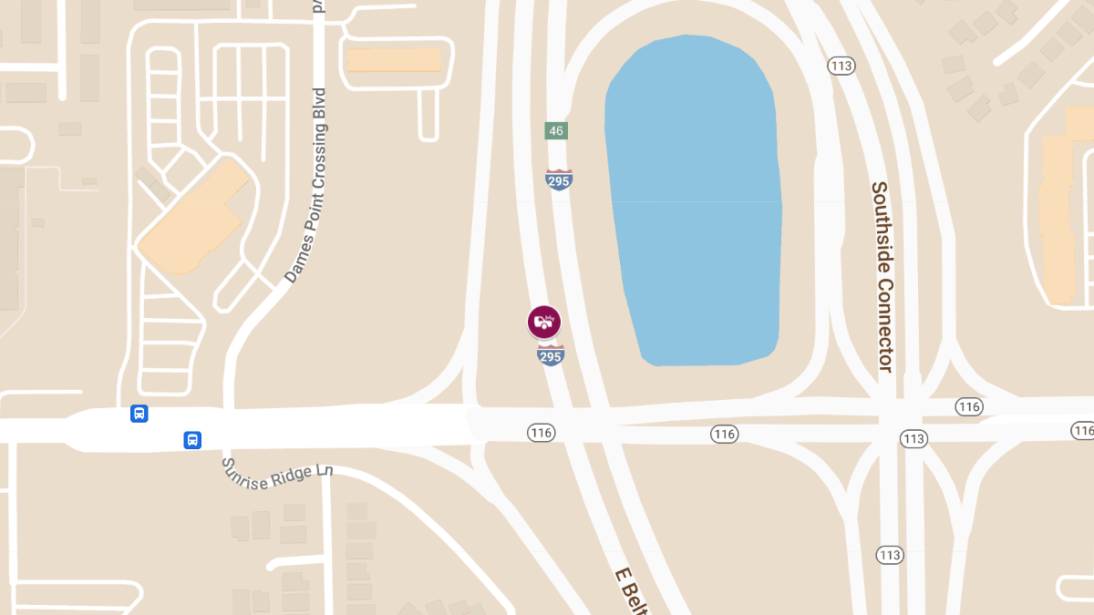 Crash with Injuries Causes Roadblock on I-295 NB at MM 54