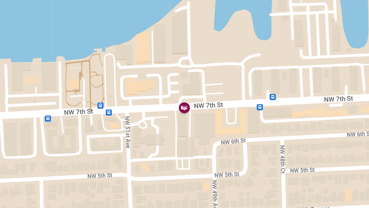 Crash with Injuries Reported at 5040 NW 7th St