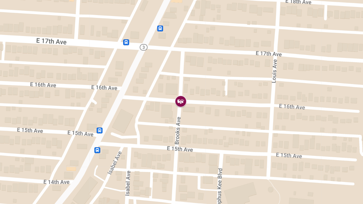 Crash with Injuries Reported at E 16th Ave & Brooks Ave