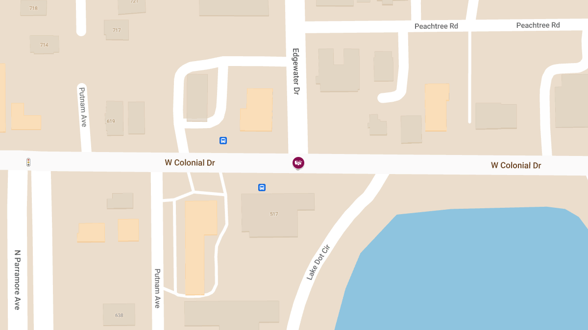 Crash with Injuries Reported at Edgewater Dr & W Colonial Dr