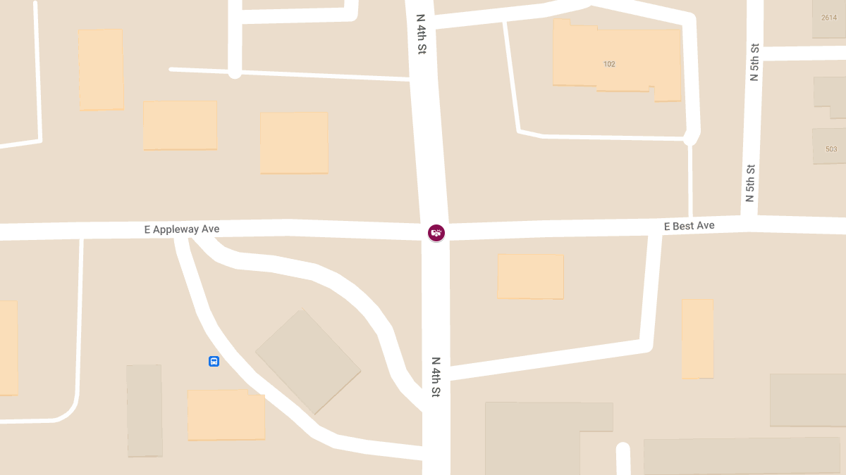 Crash with Injuries Reported at N 4th St & E Appleway Ave