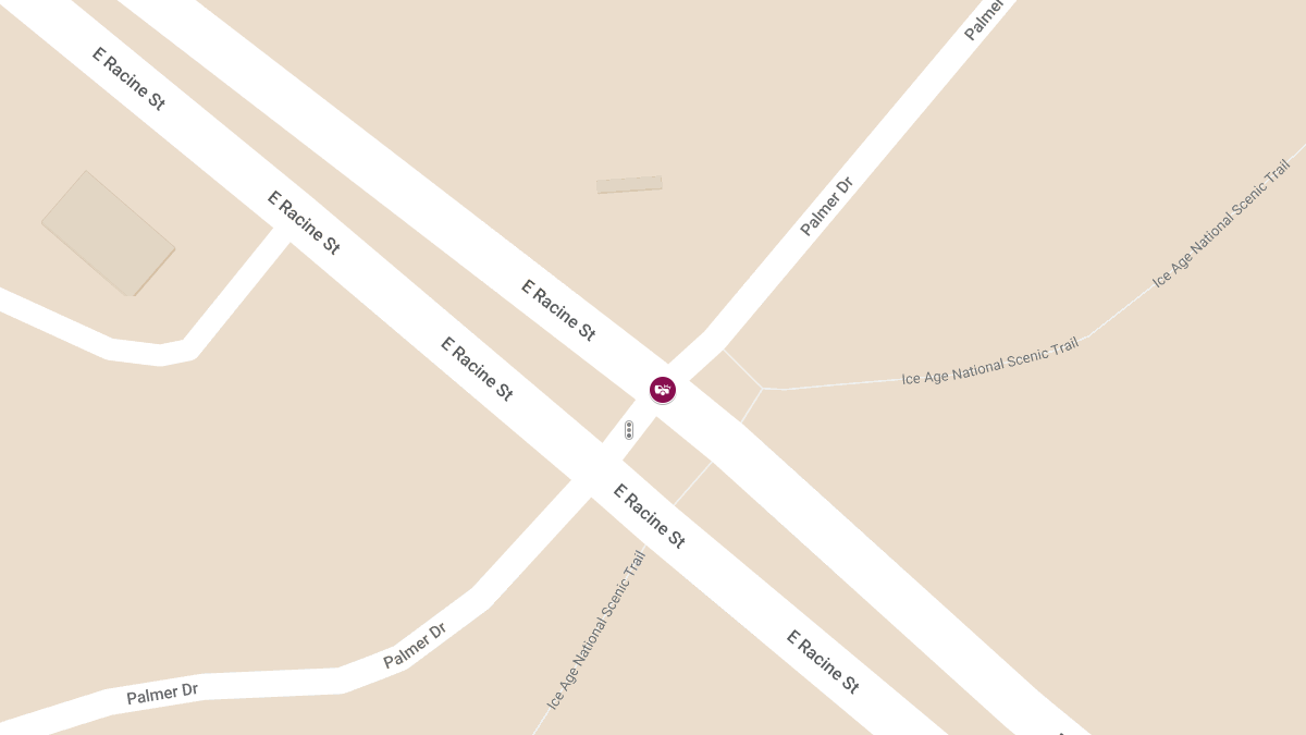Crash with Injuries Reported at Palmer Dr & Racine St
