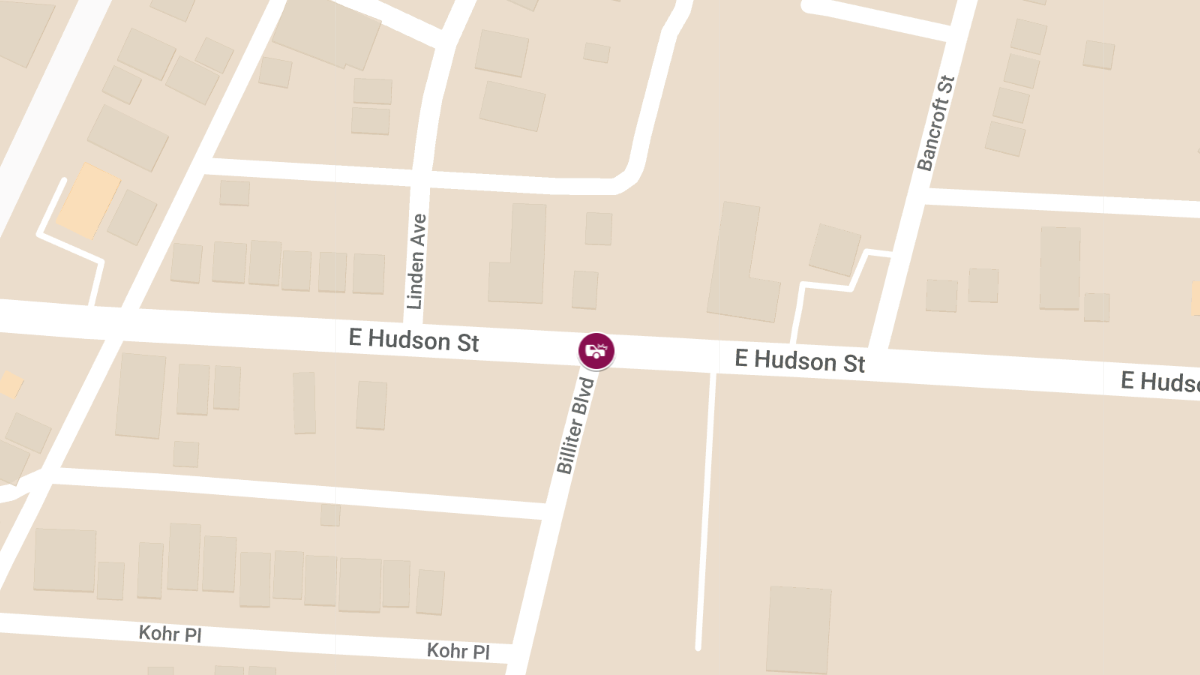Crash with Injuries Reported at Shell Station on E Hudson St