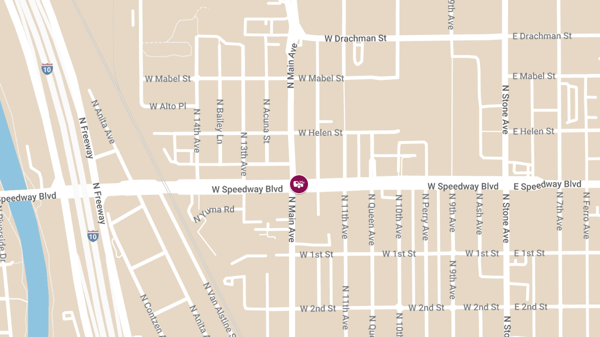 Crash with Injuries Reported at Speedway Blvd & Main Ave
