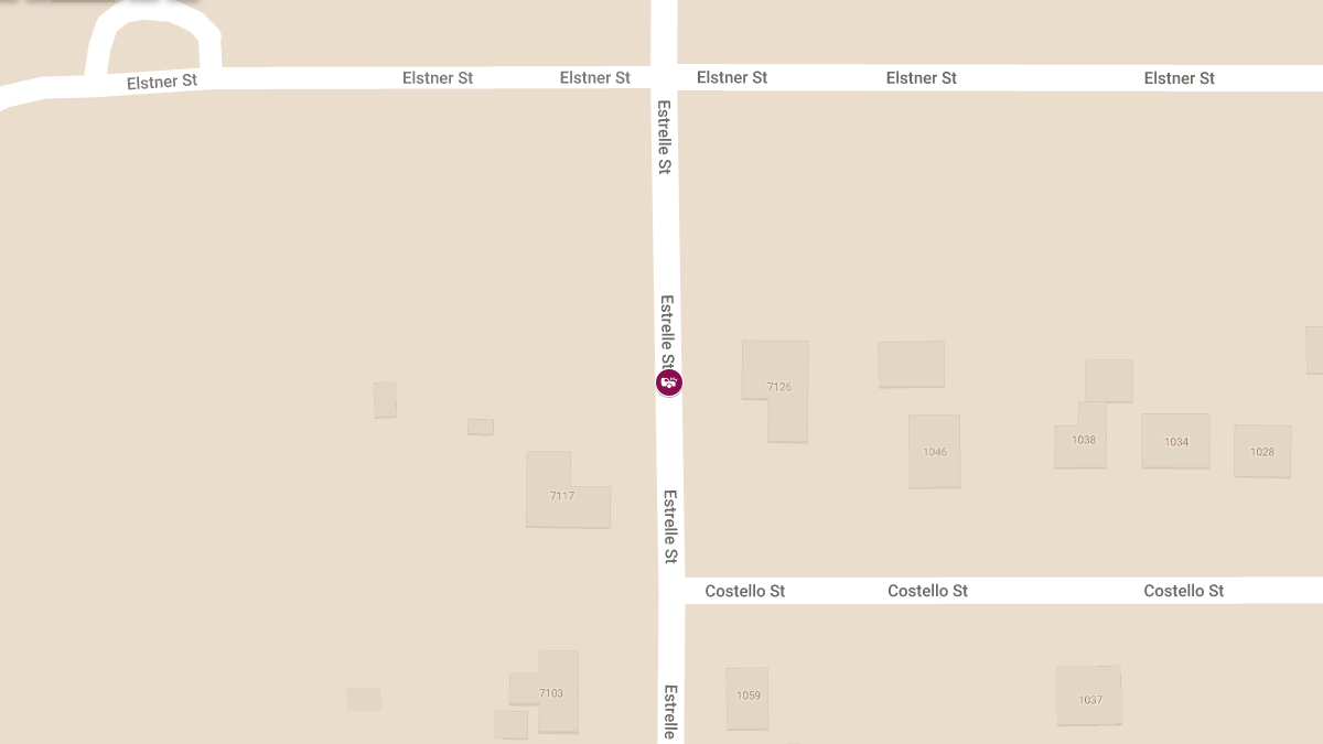 Crash with Injuries Reported on 7126 Estrelle Ave