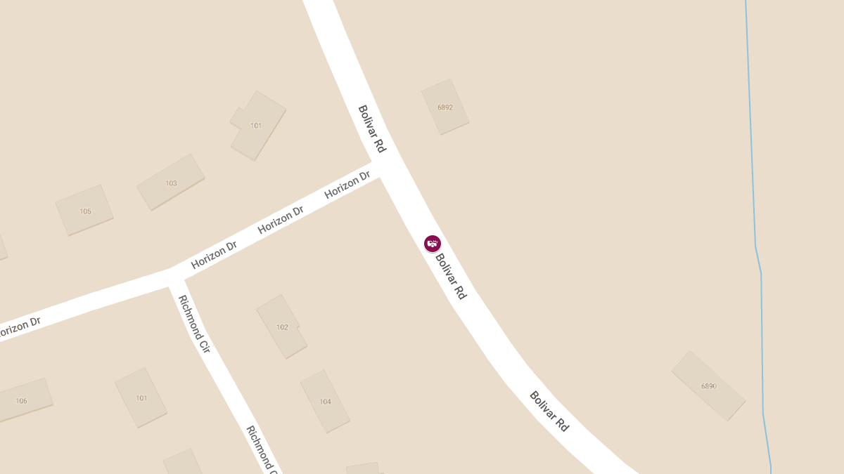 Crash with Injuries Reported on Bolivar Rd