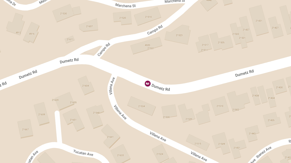 Crash with Injuries Reported on Dumetz Rd