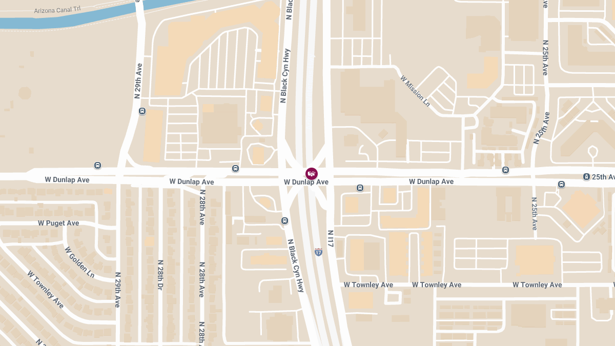 Crash with Injuries Reported on Dunlap Ave at I-17