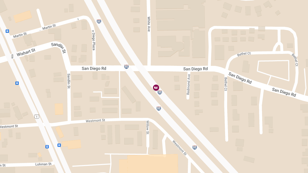 Crash with Injuries Reported on I-95 Northbound Near MM343