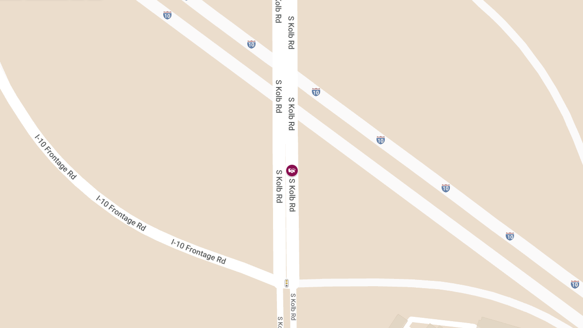 Crash with Injuries Reported on Kolb Rd South of I-10