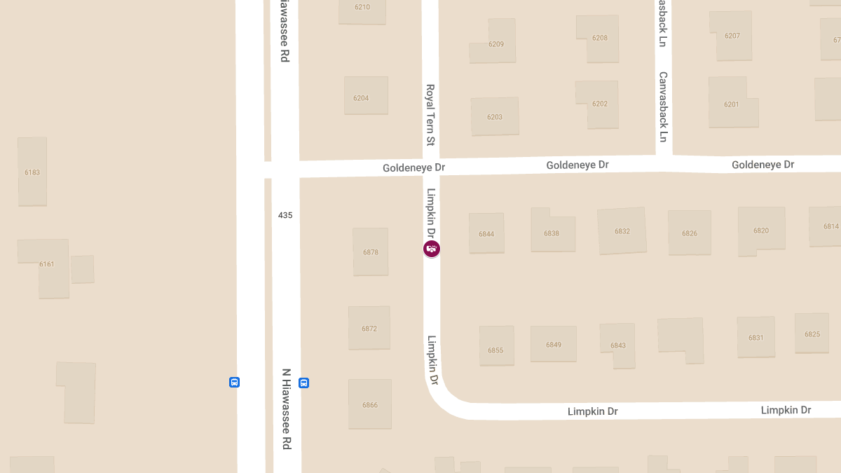 Crash with Injuries Reported on Limpkin Dr Near Goldeneye Dr