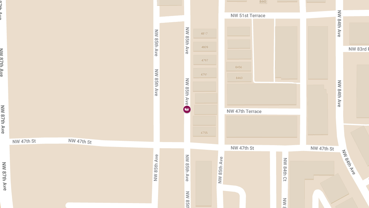 Crash with Injuries Reported on NW 85th Ave