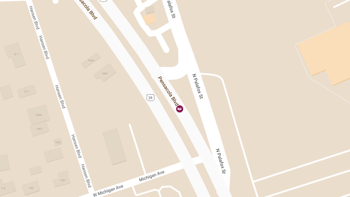 Crash with Injuries Reported on Pensacola Blvd
