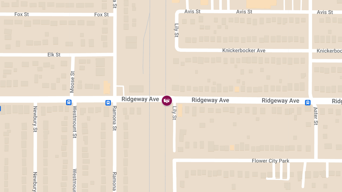 Crash with Injuries Reported on Ridgeway Ave Near Ramona St and Lily St
