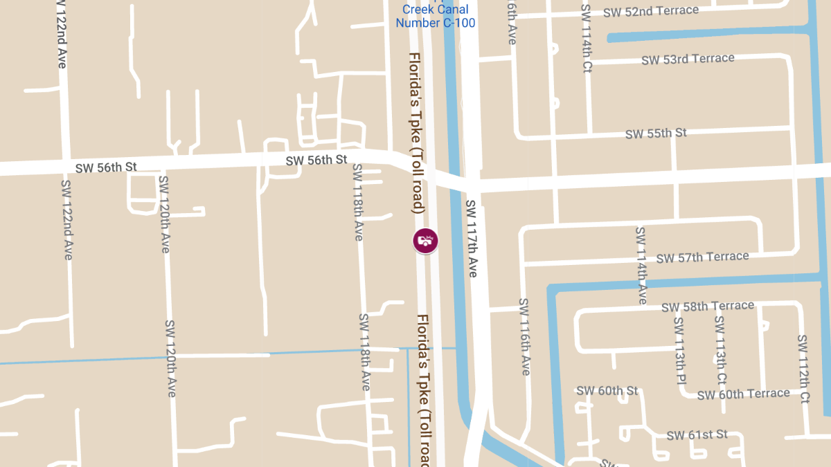 Crash with Injuries Reported on SR-821 NB at MM33