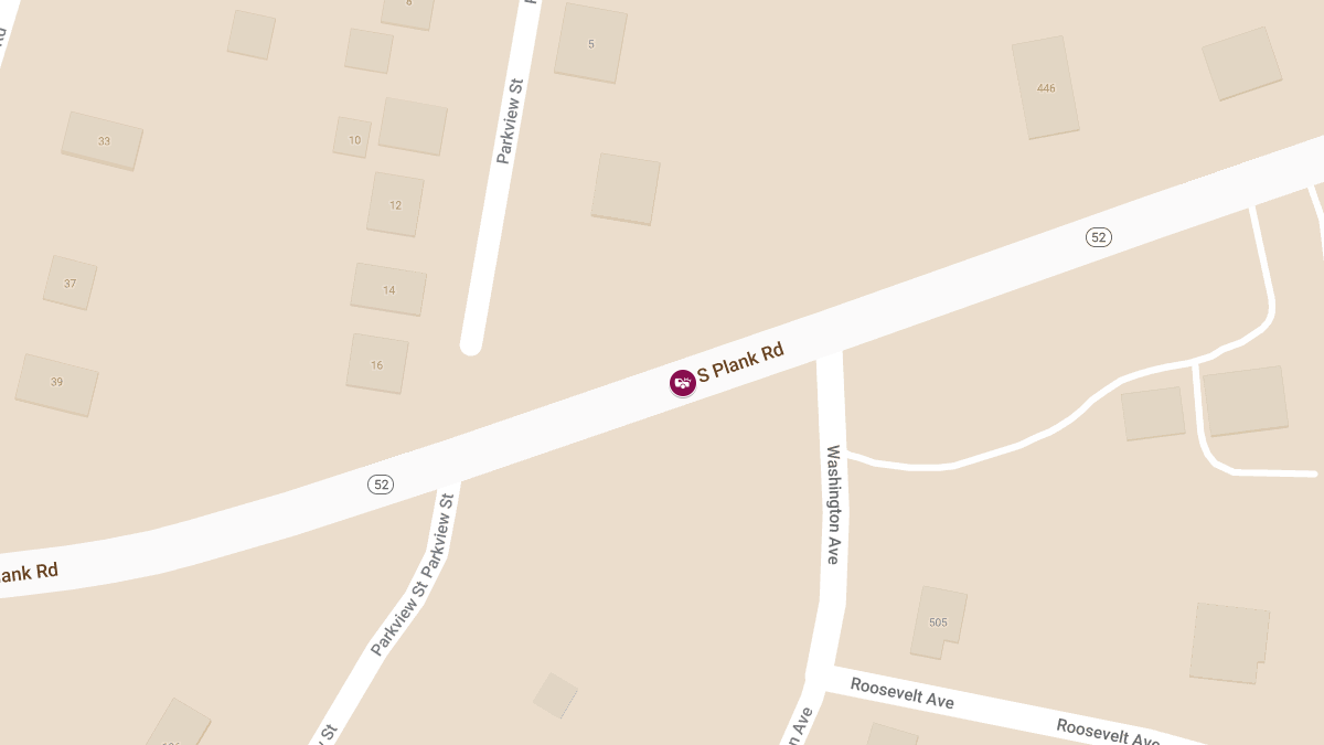 Crash with Injuries Reported on South Plank Rd