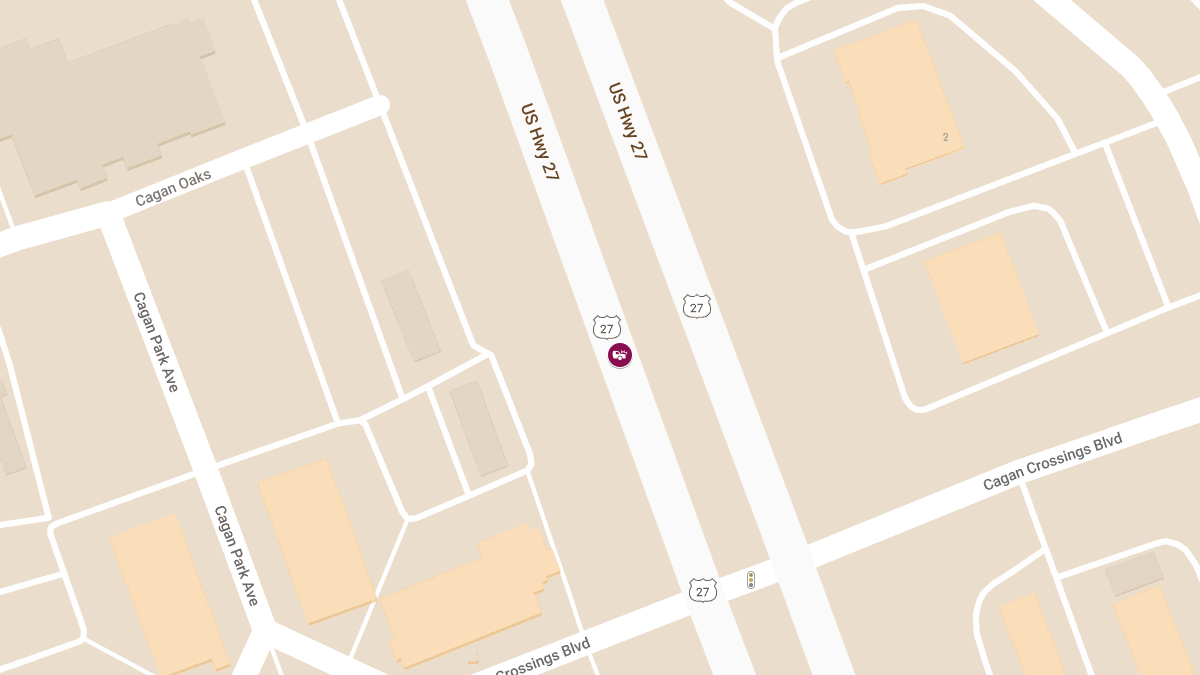 Crash with Injuries Reported on US-27 Near Cagan Crossings Blvd