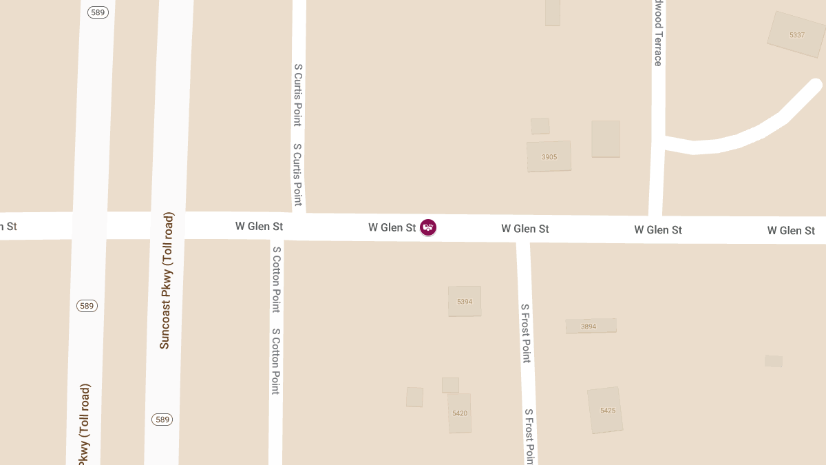 Crash with Injuries Reported on W Glen St