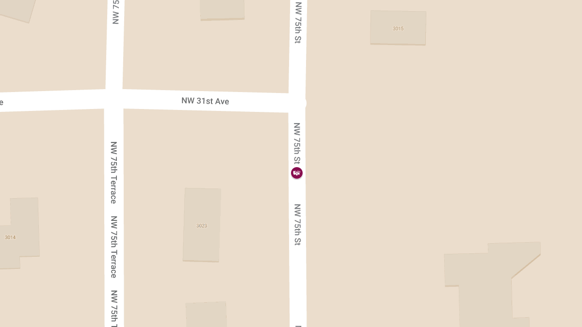 Crash with Injuries and Roadblock on NW 75th St