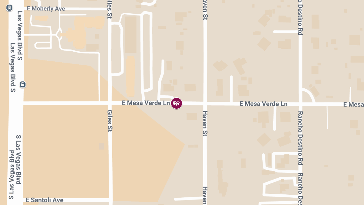 Crash with Injuries at 108 E Mesa Verde Ln