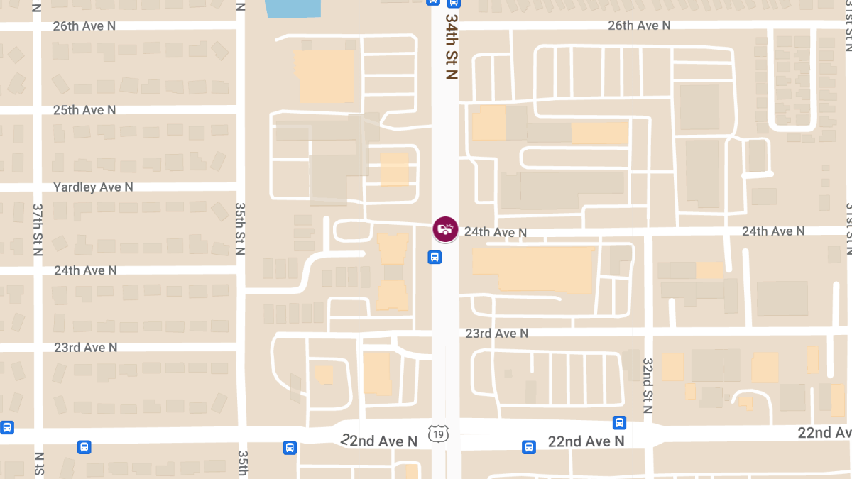 Crash with Injuries at 13223 24th Ave N, No Roadblock
