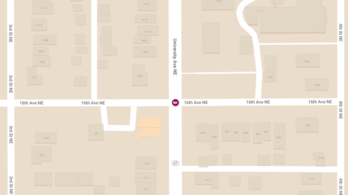 Crash with Injuries at 16th Ave NE & University Ave NE