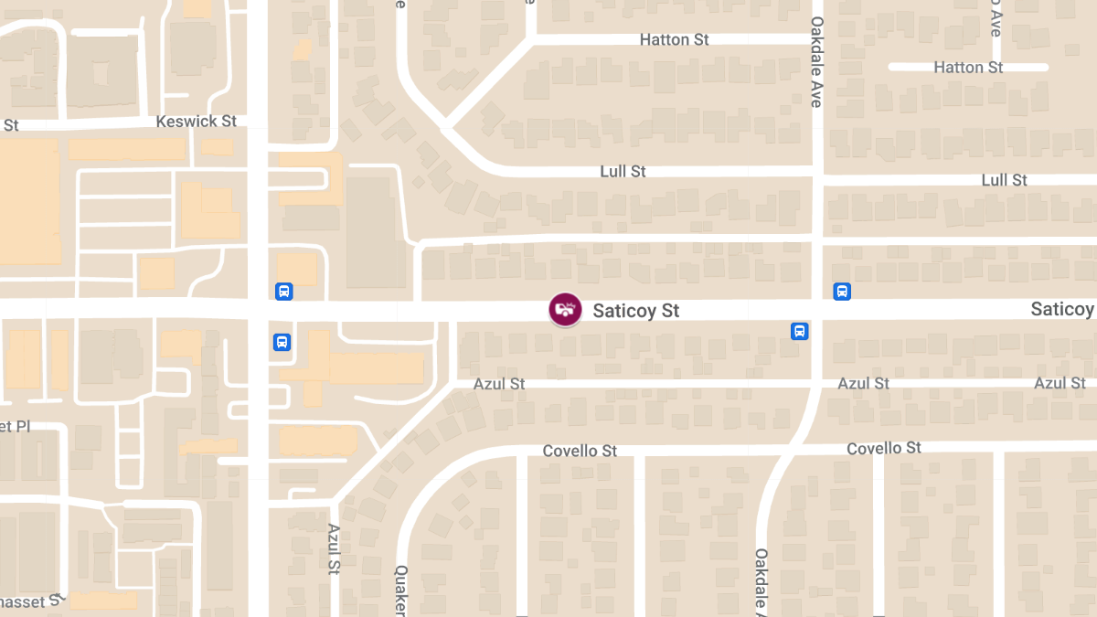 Crash with Injuries at 20016 Saticoy St in Winnetka