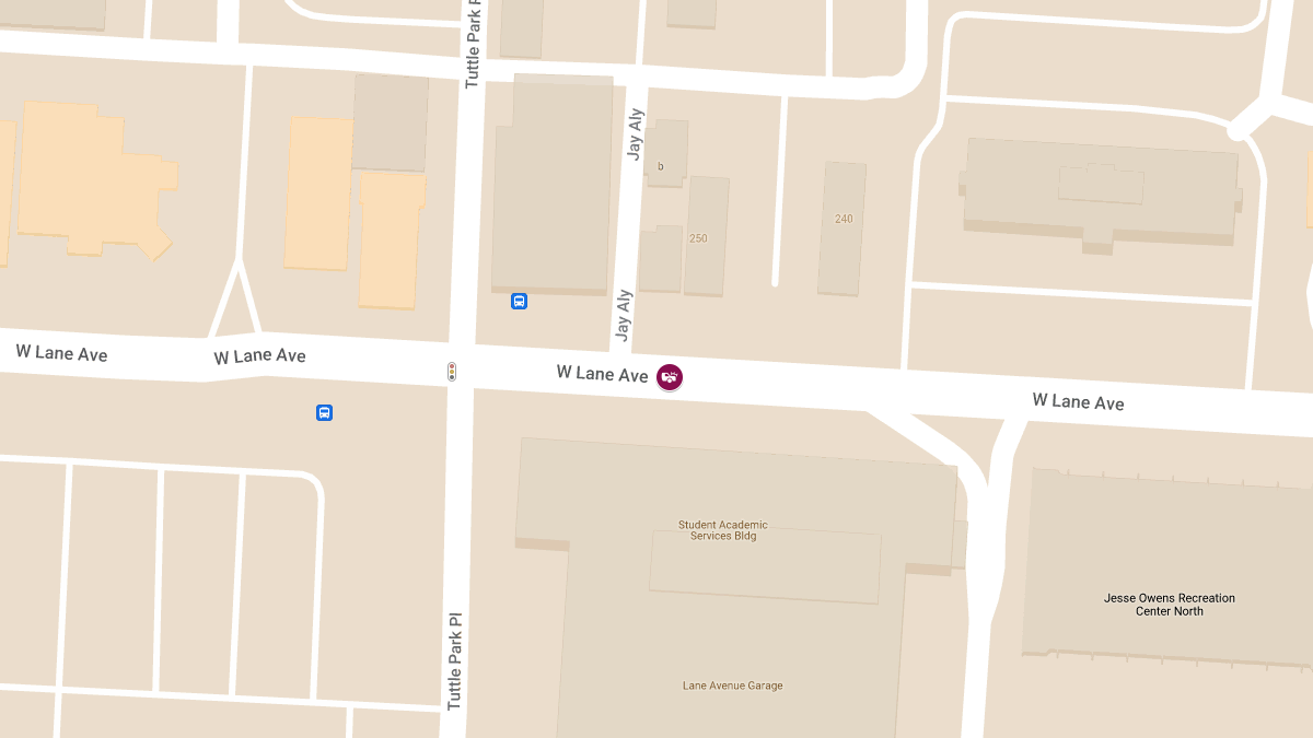Crash with Injuries at 250 W Lane Ave