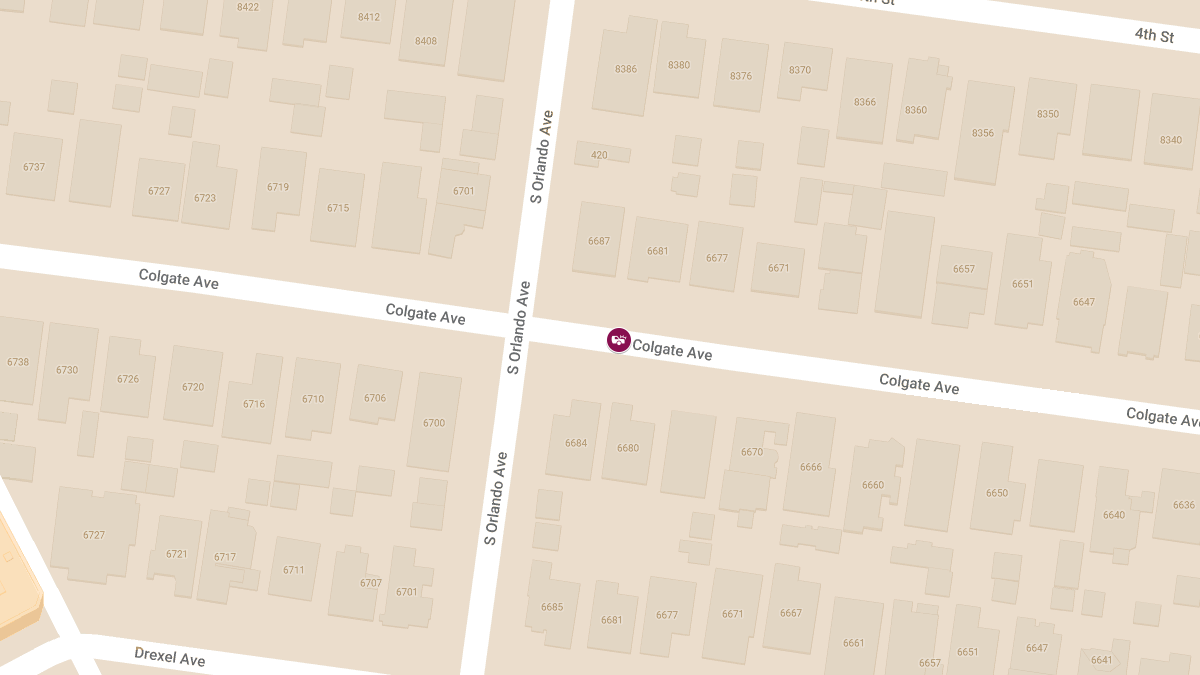 Crash with Injuries at 6670 Colgate Ave