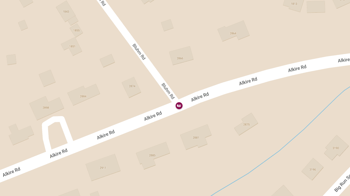 Crash with Injuries at Alkire Rd & Bluhm Rd
