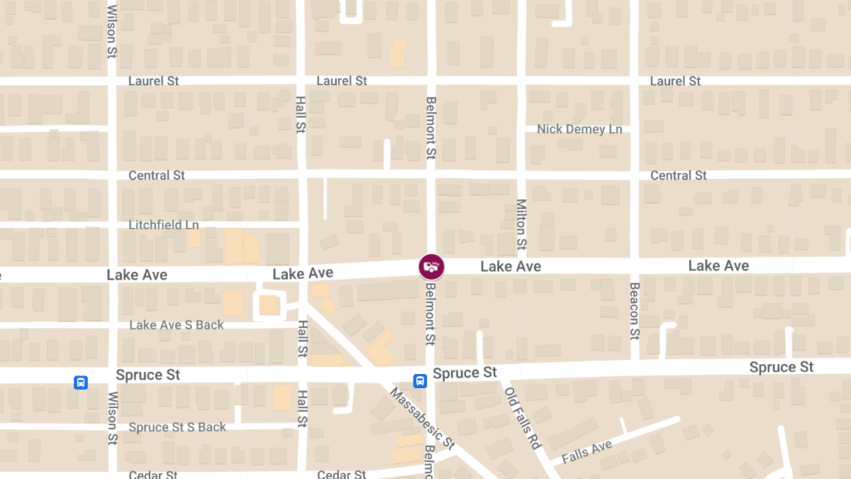 Crash with Injuries at Belmont St & Lake Ave