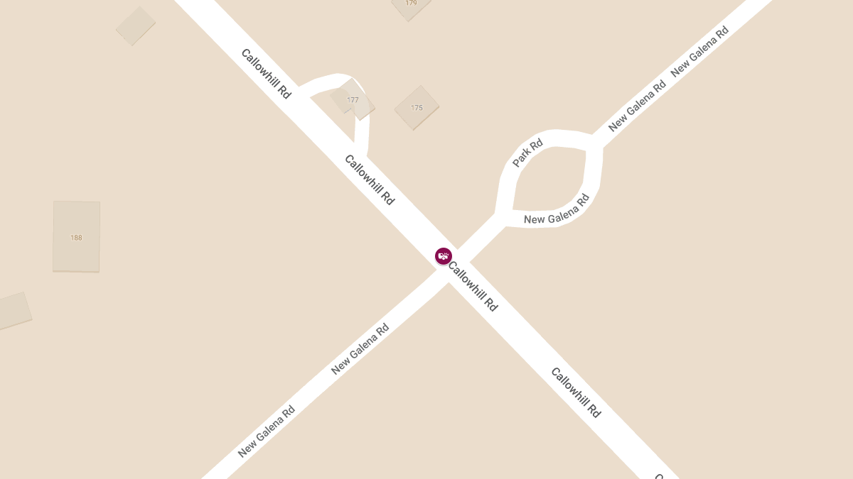 Crash with Injuries at Callowhill Rd & New Galeana Rd