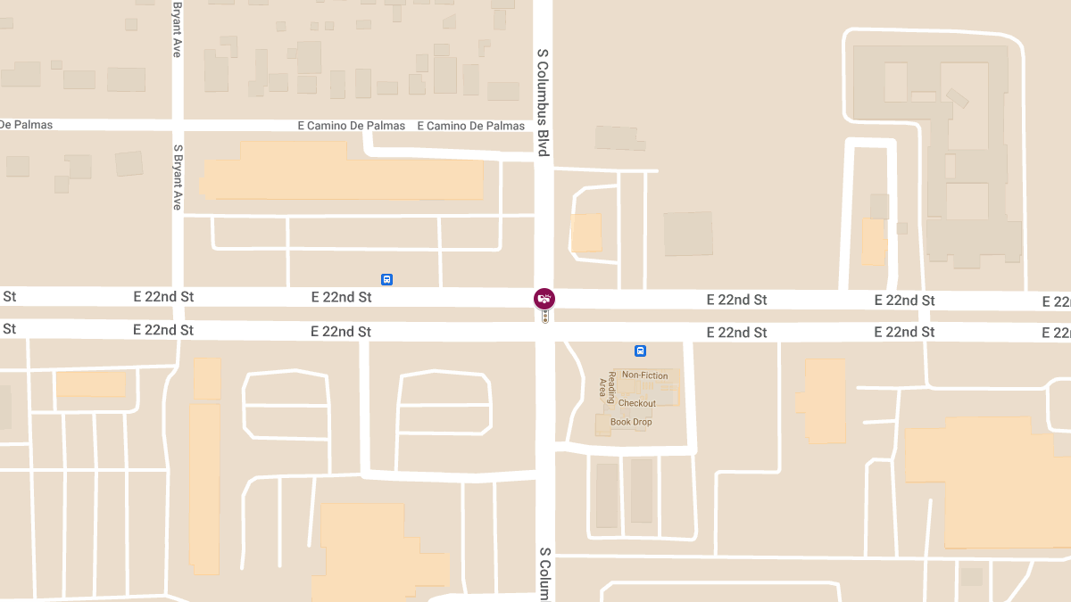 Crash with Injuries at E 22nd St & N Columbus Blvd