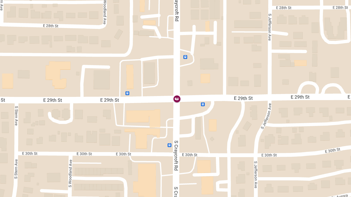 Crash with Injuries at E 29th St & S Craycroft Rd
