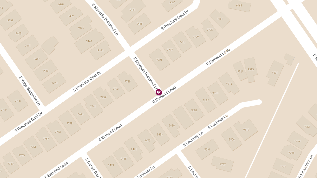 Crash with Injuries at E Esmond Loop & E Marquis Diamond Ln