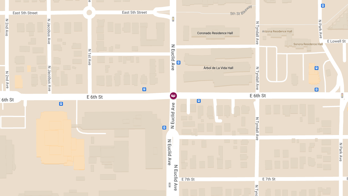 Crash with Injuries at Euclid Ave & 6th St