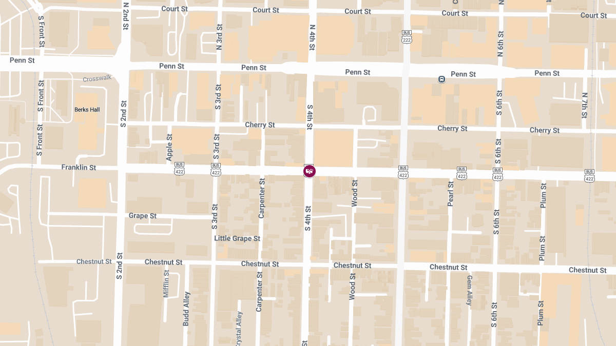 Crash with Injuries at Franklin St & S 4th St
