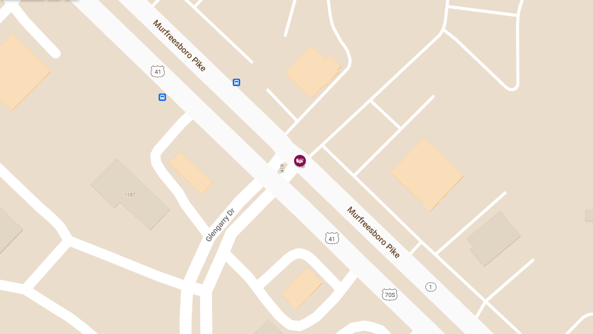 Crash with Injuries at Glengarry Dr & Murfreesboro Pike