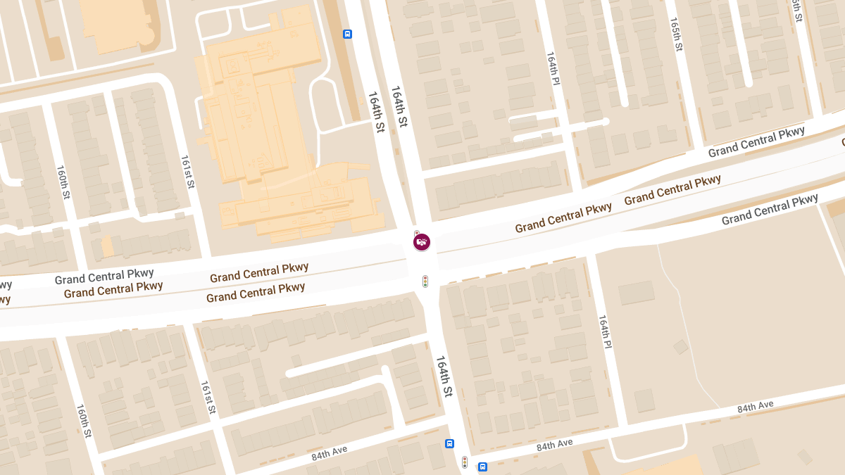 Crash with Injuries at Grand Central Pkwy & 164th St