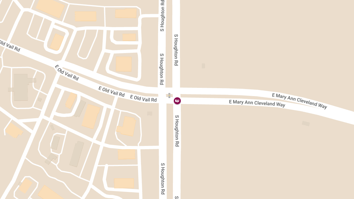 Crash with Injuries at Houghton Rd & Mary Ann Cleveland Way
