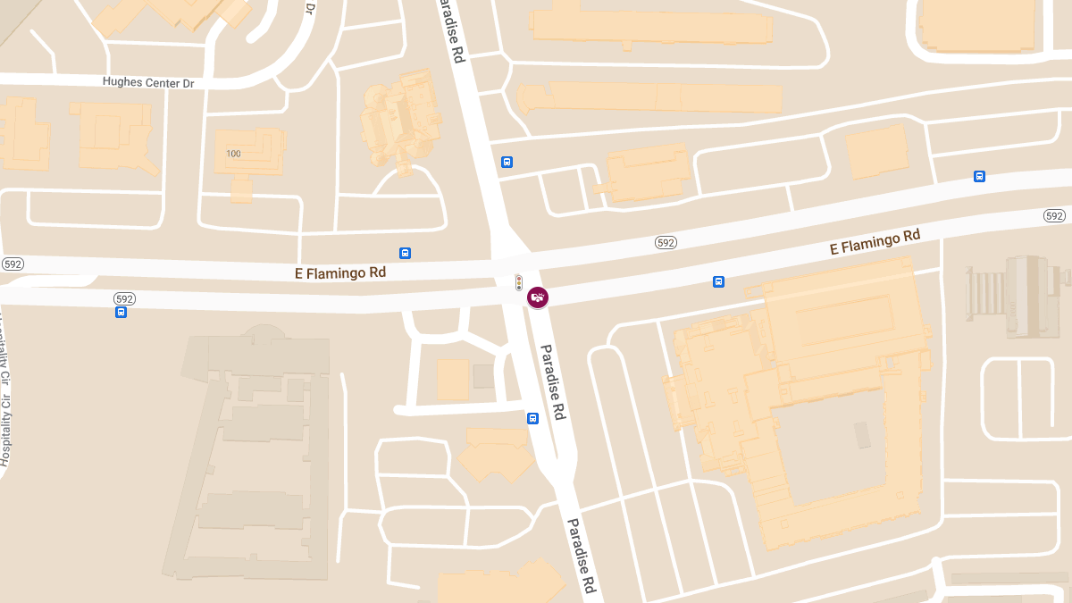 Crash with Injuries at Paradise Rd & E Flamingo Rd