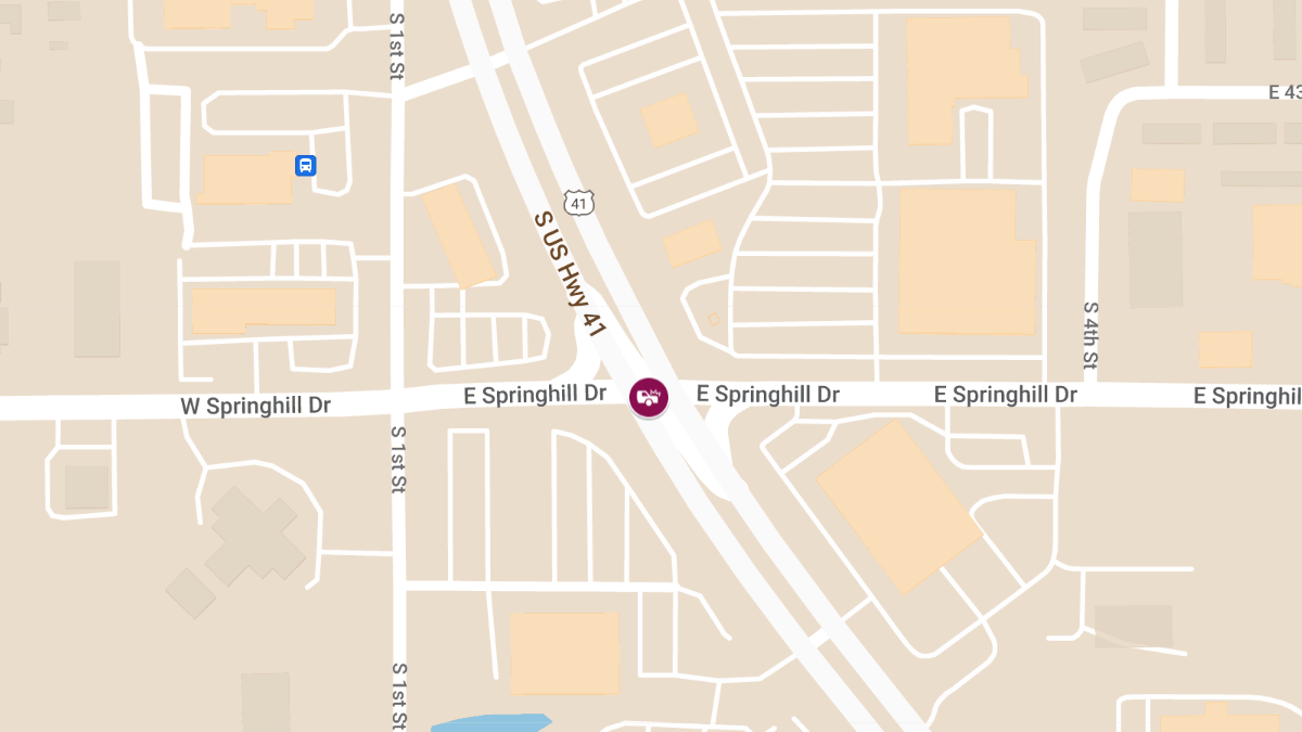 Crash with Injuries at Plaza North